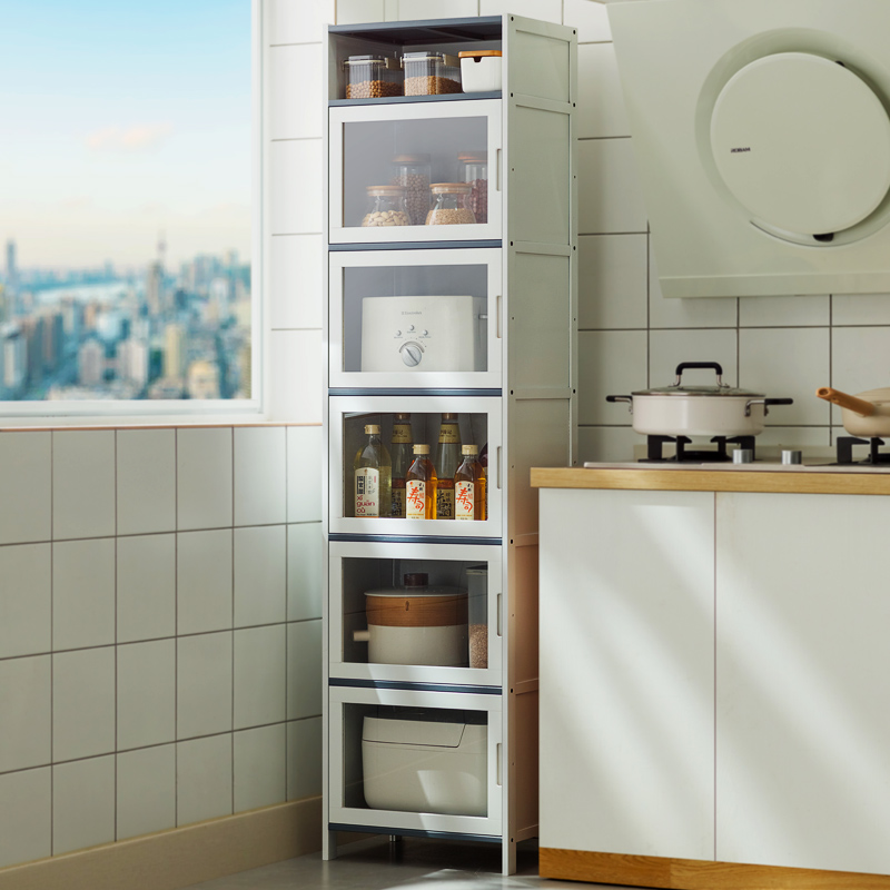 极速夹缝收纳柜子厨房冰s箱缝隙边柜卫生间落地置物架客厅卧室储