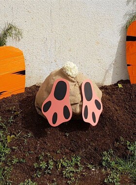 极速Easter Party Decorations Ground Plug bunny carrotY garde