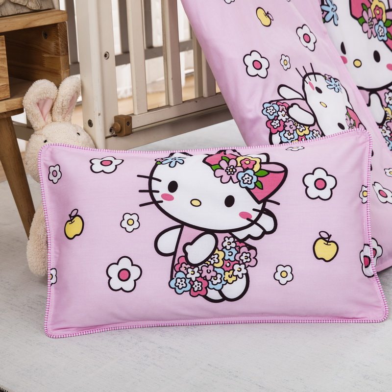 极速儿童枕头套纯棉卡通可爱40zx60小孩幼儿园小枕头婴儿枕套小号