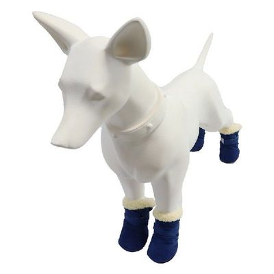 极速4Pcs Thick Warm Waterproof Winter Pet Dog Shoes AnZti-sl