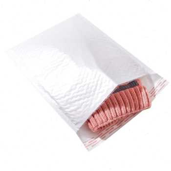 极速新款厂促白色珠光膜气泡袋服装快递袋物流包装U袋泡沫袋防水