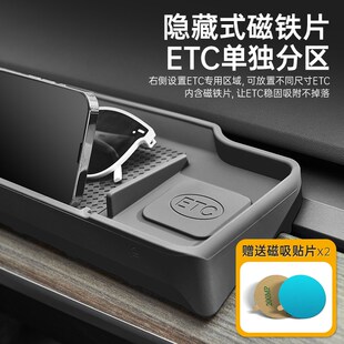 新品3W适用特斯拉手机ETCs支架Model Y/3专用中控仪表台硅胶储物