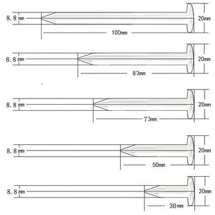 极速十字测钉测绘钉沉p降观测点测量标志水准道钉界址钉测量控制