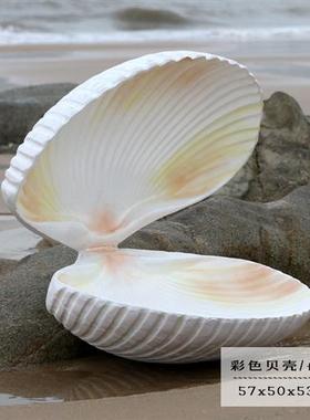 海洋系列雕塑贝壳海星章鱼海螺珊瑚树脂玻璃钢户外景观园林摆件设