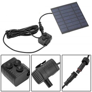 Fountain Gardlen Pump Garden Wate 1.2W Fountains Solar