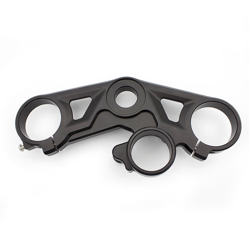 适用S1000RR前减震固定t板S1000R方向把座改装配件三星上联板三通