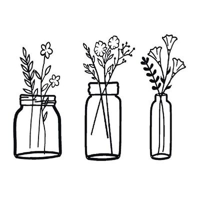 极速Vintage Iron Art Wall Decoration MetQal Vase Flower