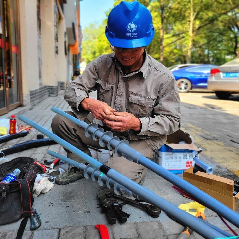 10kv冷缩电缆终端头户内高压电x力三芯户外冷缩8.7-15KV中间接头