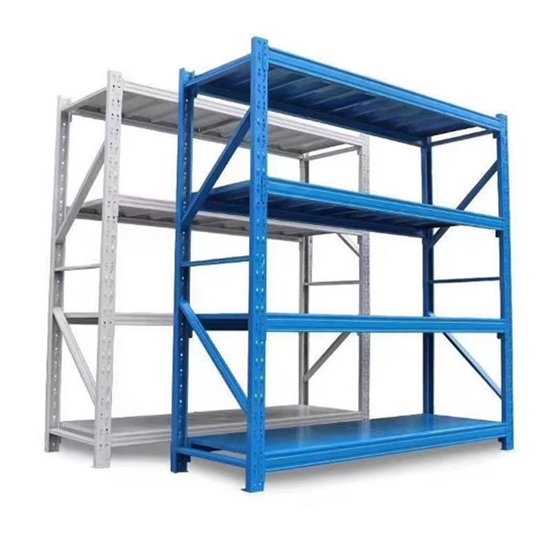 鑫杰仓储快递仓库置物r架冷轧钢家用储藏室轻型货架多规格定制