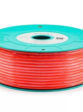 伊莱科PU气管14*10红色t100M气管PU管气动软管空压机用软管风管