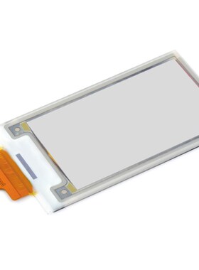 2.36寸e-Paper黑白红黄四色电子墨水屏裸屏2961R68像素视角宽17