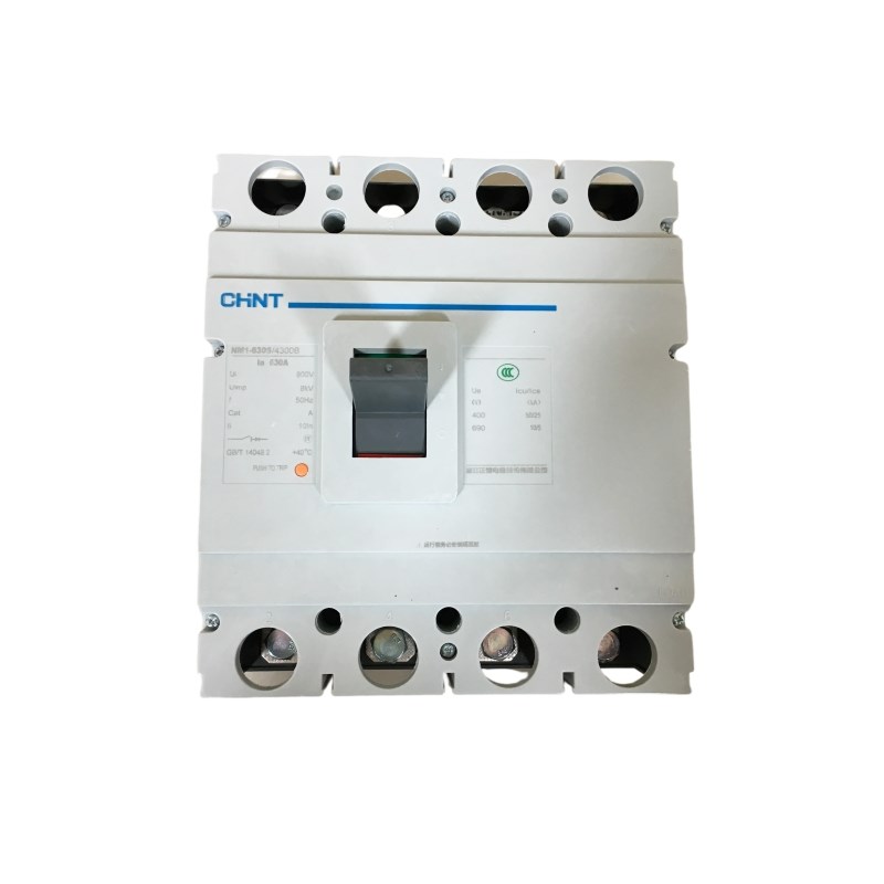 正泰 塑料外壳式断路器NM1-630S/4300BK 四极4P 500A 630A