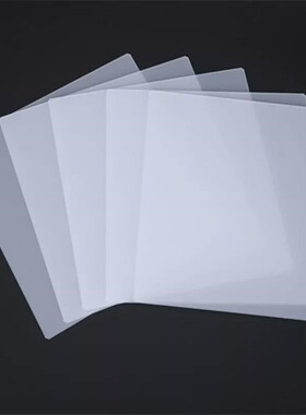 厂家供应耐力板乳白色pc单面磨砂C光板扩散板亚克力扩散均光耐力