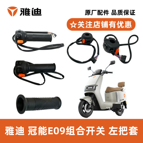 雅迪冠能E09组合开关原厂配件