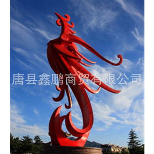 铸铜不锈钢锻铜凤凰雕塑大型景观动物雕塑园林广场铜凤凰摆件
