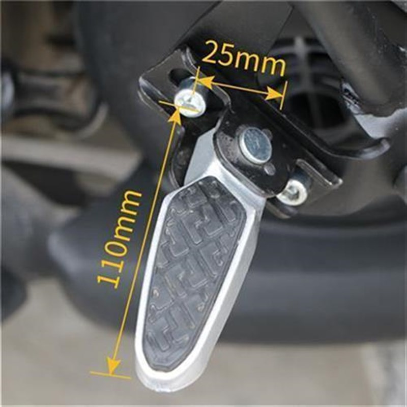 适用于山叶旭鹰125后脚蹬JYM125T-3AM脚踏折叠铝合金搁脚踩后蹬