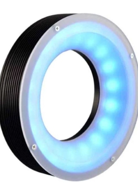 蓝色环形工业光源 环形光源MV-LRDS-18G0-60-B 自动化照明检测光