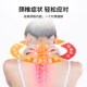 新款 智能脉冲颈椎按摩仪脖子w肩颈颈椎按摩揉捏热敷理疗颈部按摩