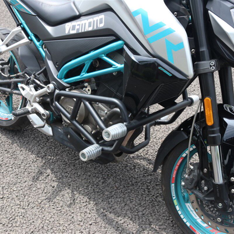 春风NK250保险杠前护杠防摔杠CzF250NK竞技杠发动机护杠 改装尾架