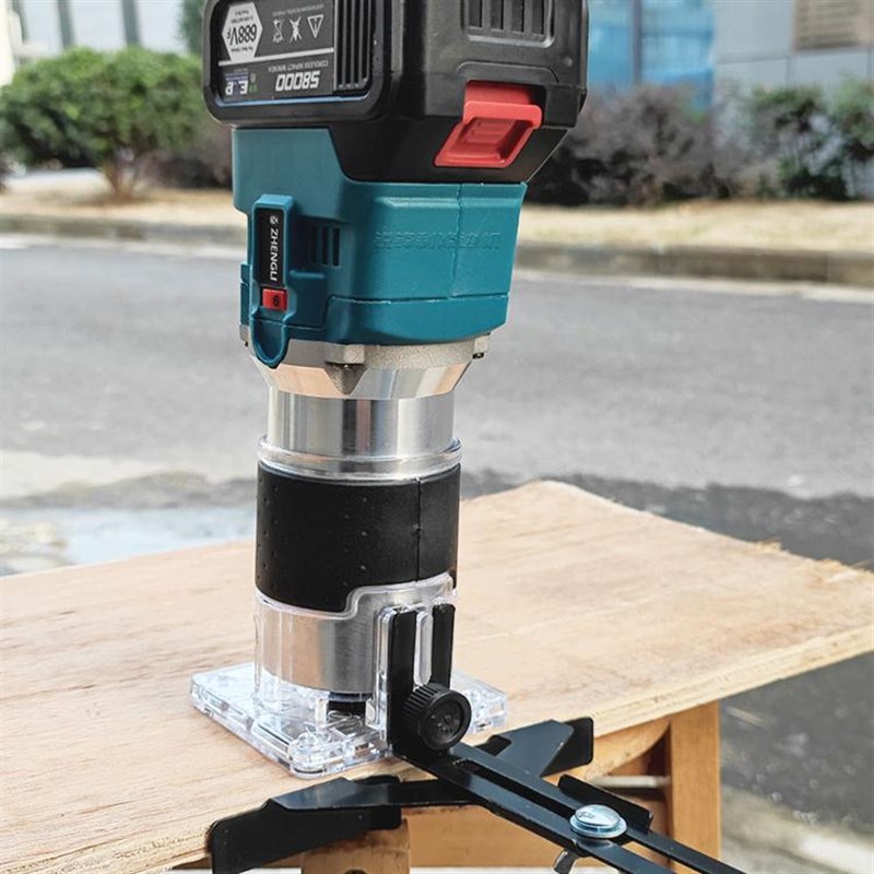 手持式修边机电动铝塑板开槽w机锂电无刷电木铣多功能木工雕刻锣