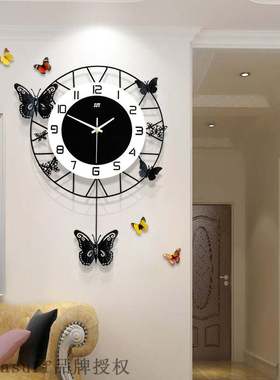 极速Fashion simple clock European Dstyle living room wall cl