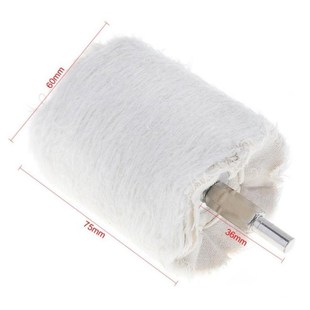Shape White Mirror Inch Wheel Cylinjder Polishing Cloth