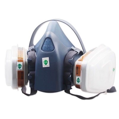 防毒面具7502硅胶防r毒口罩喷漆农药粉尘化工业气体活性炭防尘面