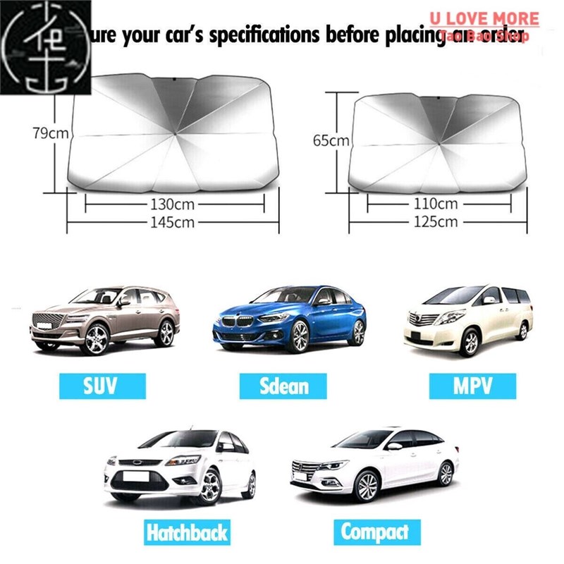 Car Sun Shade Plrotector Parasol Auto Front Window Sunshade