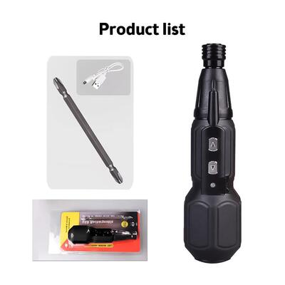3.6V Mini Electric Screwdrivers Handle Rechargeable Straight
