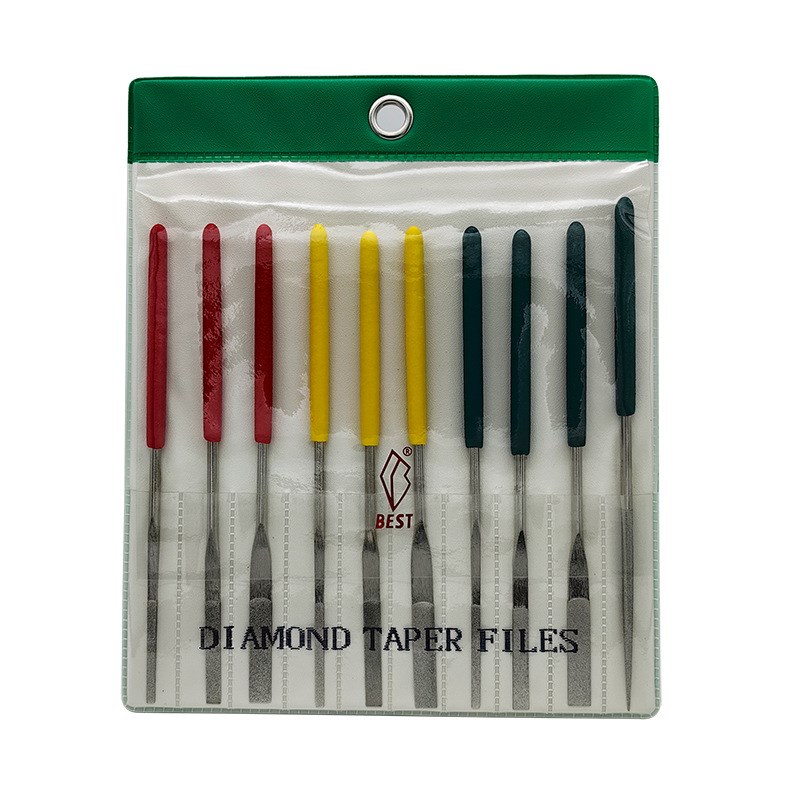 锉刀PTF-100钻石平斜锉刀金属毛刺打磨修边电镀锉刀钻石