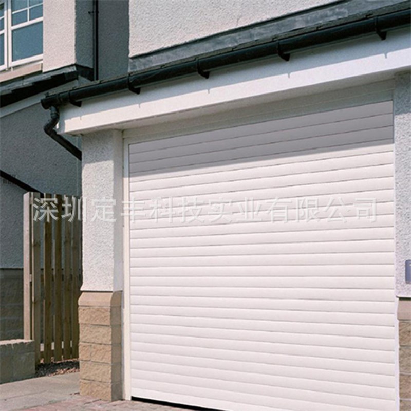 深圳福田区单双层铝合金扣板车库门电自动遥控卷帘闸门包安装