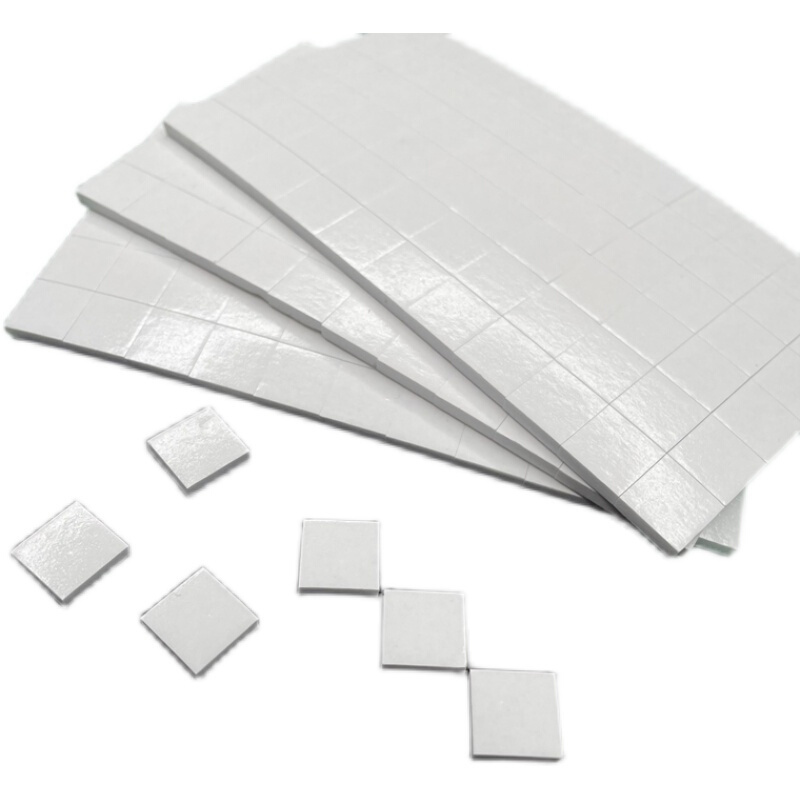 正方形六边形多尺寸胶带泡棉胶橡皮章粘贴手工手帐拼贴长条双面胶