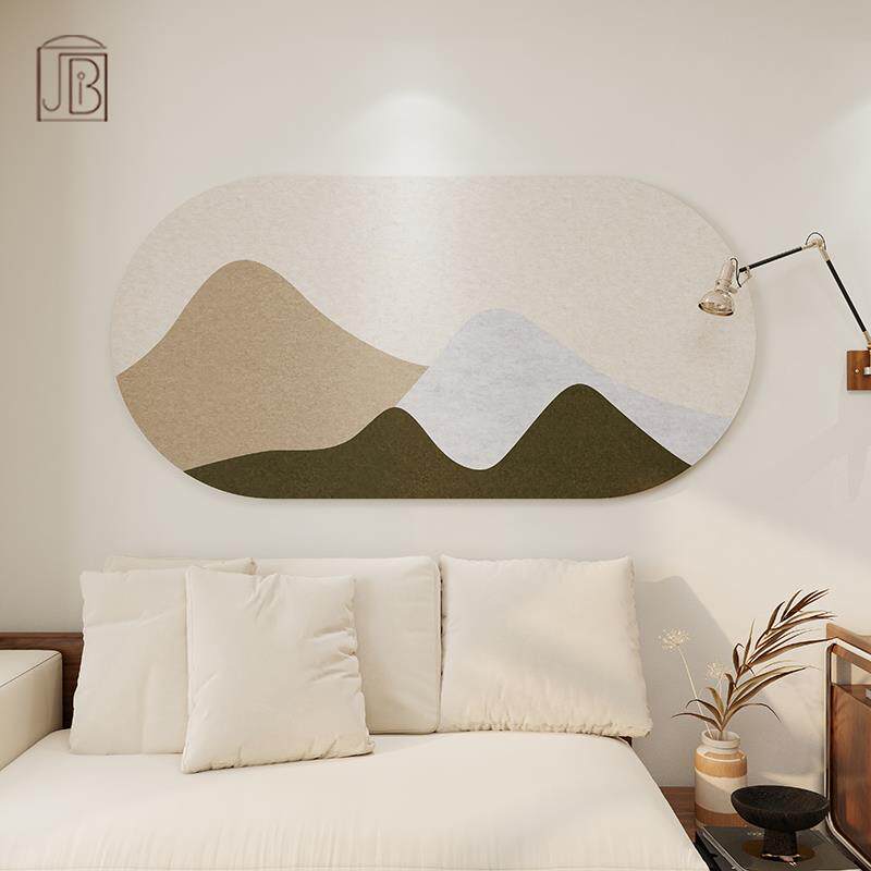 卧室床头墙面改造毛毡板墙贴3d立体免打孔创意软木板相片展示墙贴