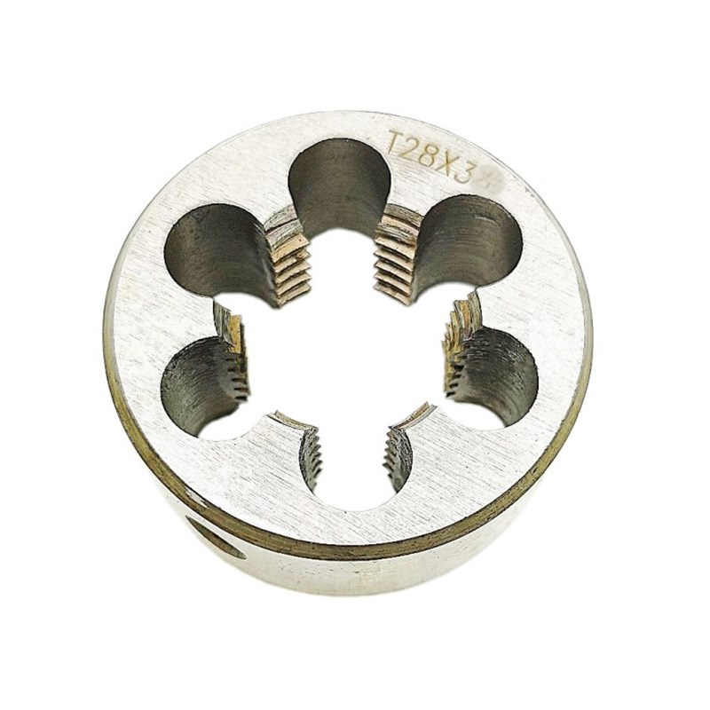 左牙T型圆板牙t10T12 T14 T16 T18 T20T25X5*4*3*2反丝梯形圆板牙