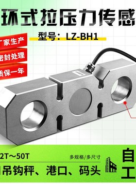 高精度LZ-BH1板环式拉压力传感器吊钩秤港口2t10t20t50t性能稳定
