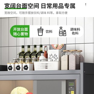 餐边柜家用碗柜客厅靠墙酒水柜储物柜楠竹置物架工厂