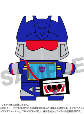 预订  amiami 变形金刚 Q版毛绒玩偶斜挎包 第4弹 0625 周边