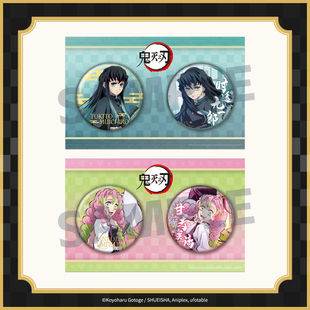 现货正版 鬼灭之刃 徽章套装 时透无一郎甘露寺蜜璃 周边