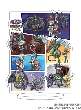 预订 A3 王 怪兽决斗GX 场面写吧唧徽章立牌 M02606 周边