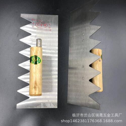 厂家直供尖齿泥抹子 泥瓦工具 建筑泥板 砌砖刀