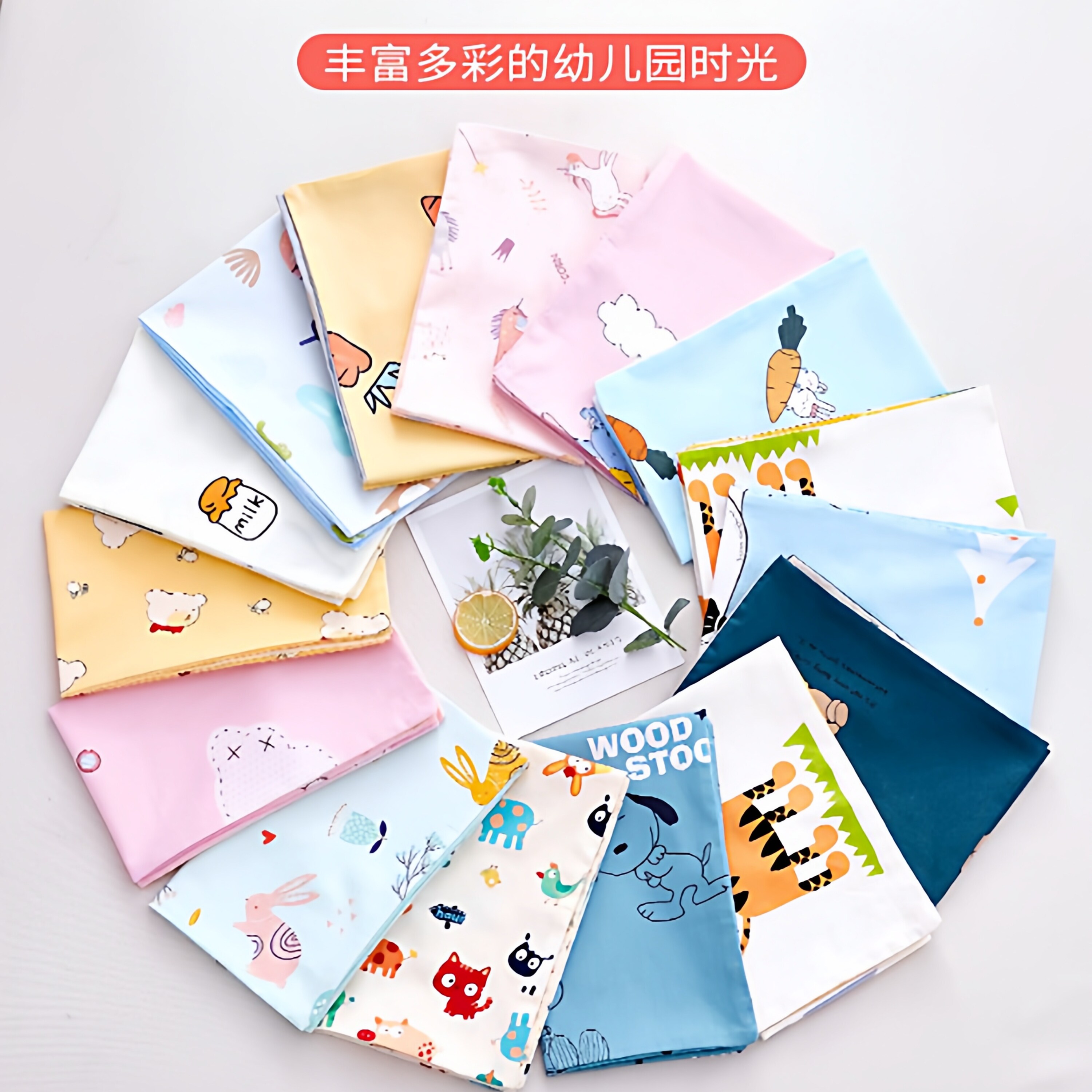 全棉儿童枕套亲肤透气长绒棉枕芯套单只不含枕芯可水洗儿童枕头套
