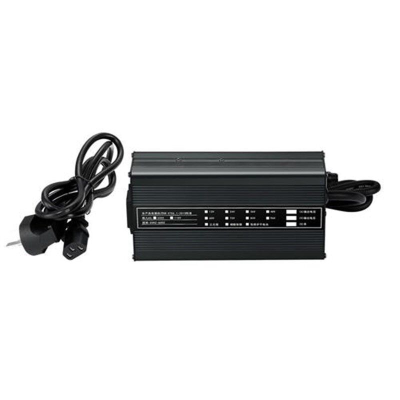 脉力诚电动车充电器锂电池72V60V4C8V5a8a10A静音型九号小牛充电