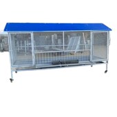 家用鸡笼折叠鸭笼鸽o笼加密兔笼防鼠黄鼠狼加厚养殖厂家直销家禽