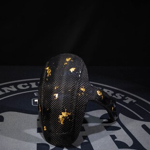 九号E300P原厂挡泥板改装斜纹金箔碳纤维后挡泥板电Z动车后土除