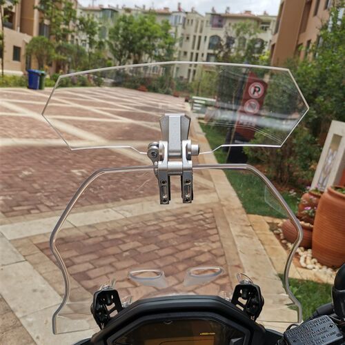 适用春风250CLX 25p0NK 800MT 250SR改装加高小挡风风挡玻璃配件