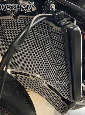 适用奥古斯塔Brutale DragsterD 暴徒800RR改装水箱网散热器防护