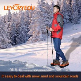 Ppair for Stainless Crampons Spikes Shoes Cleats Boots