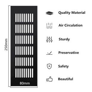 4 Pieces Air Vkent Grille Cover, Cupboard Vents Fridge Vent