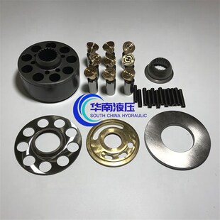 后盖传动K轴压板铜套轴承座维修配件 泵盖 川崎KVC930泵胆 柱塞