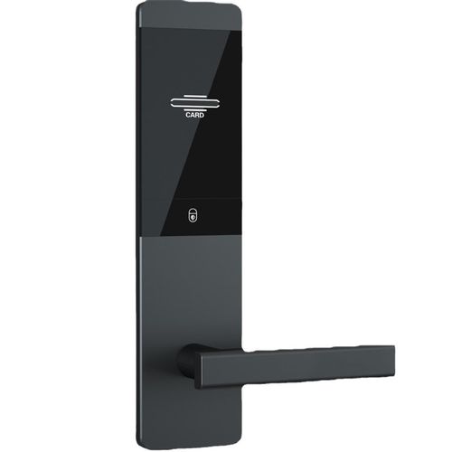 酒店门锁工厂电脑发卡锁智能电子F感应锁木门磁卡锁宾馆刷卡锁